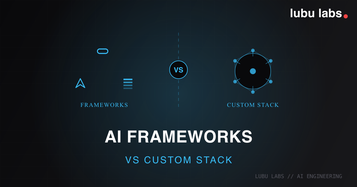 Custom Stack Analysis AI Framework vs. Custom Stack | Lubu Labs